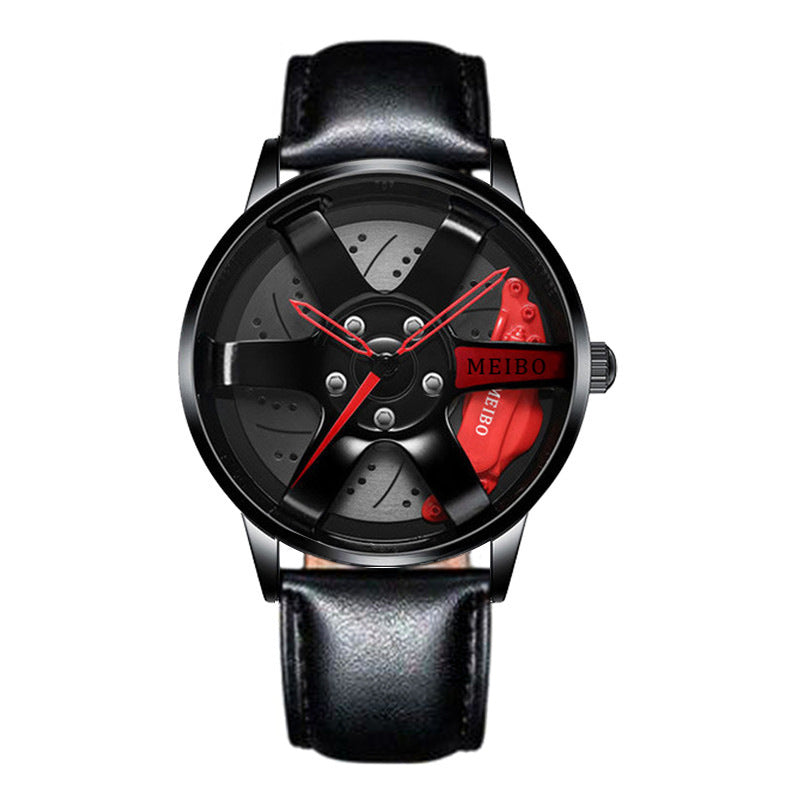 Men's Quartz Watch, Round Circle Case Stainless Steel Wristwatch For Men, Ideal choice for Gifts