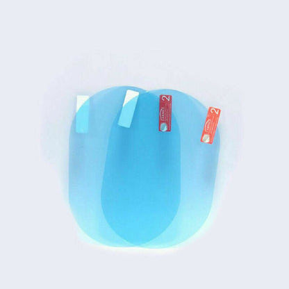 Keep Your Car Rear Lenses Clear & Protected in Rainy Weather with These 2pcs Anti-Rain Clear Film Stickers!