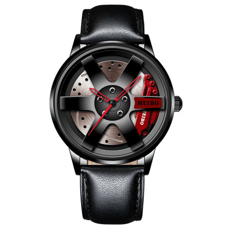 Men's Quartz Watch, Round Circle Case Stainless Steel Wristwatch For Men, Ideal choice for Gifts